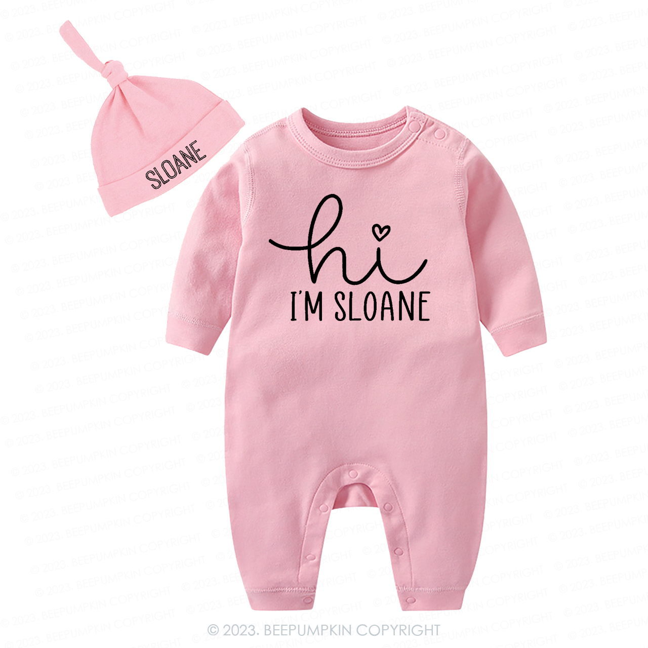 Hi, I'm xxx Personalized Baby Romer Set