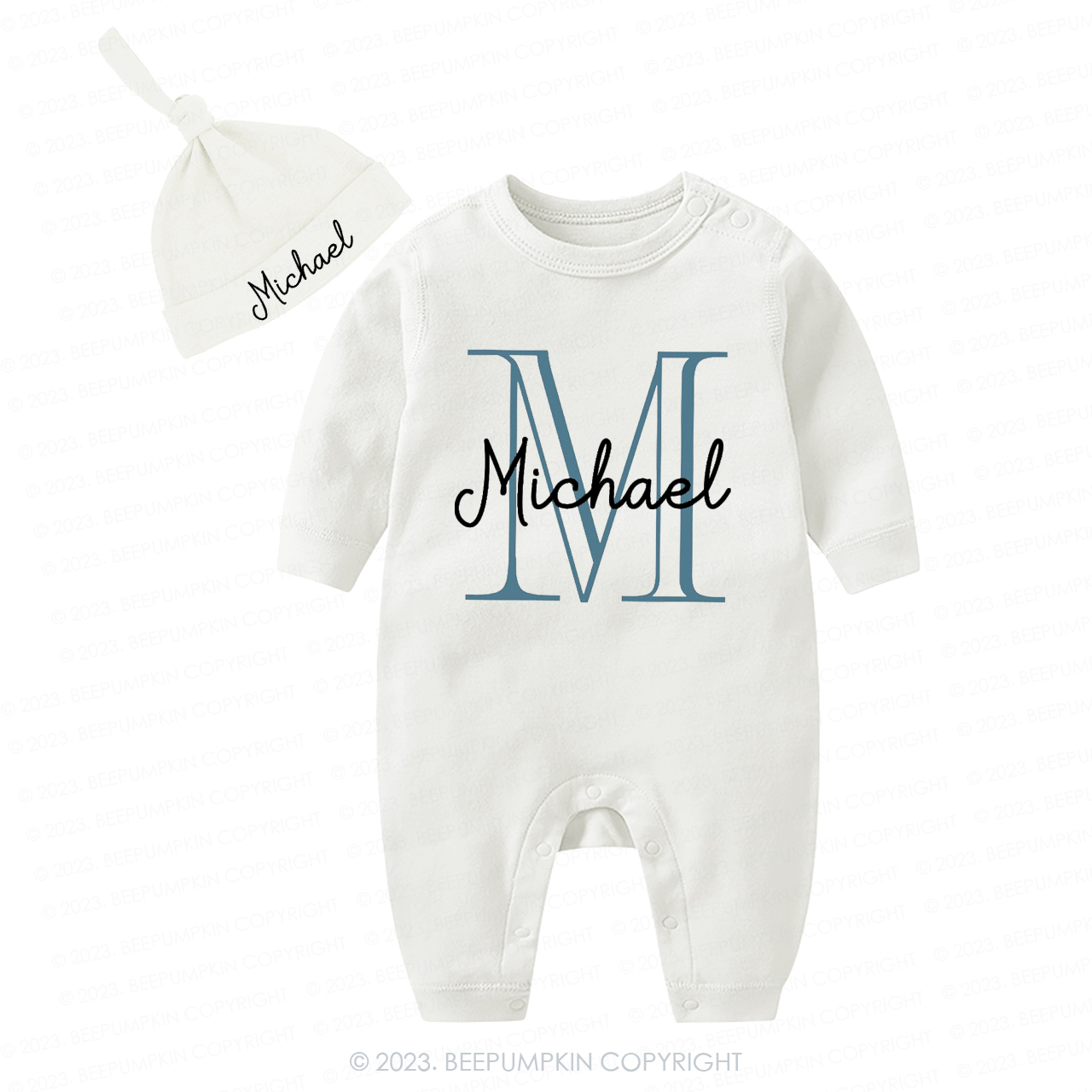 Personalized Engraved Monogram Baby Coming Home Outfit