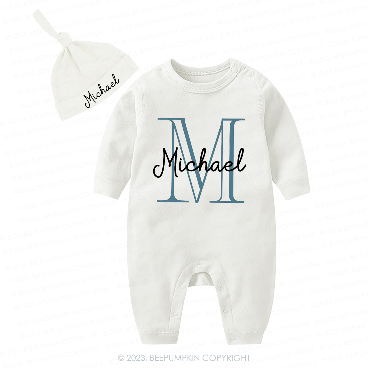Personalized Engraved Monogram Baby Coming Home Outfit Sale-Beepumpkin™