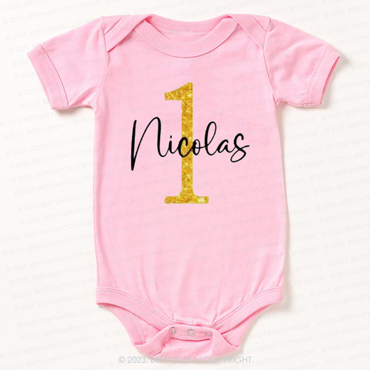 Cute 1St Birthday Bodysuit For Baby