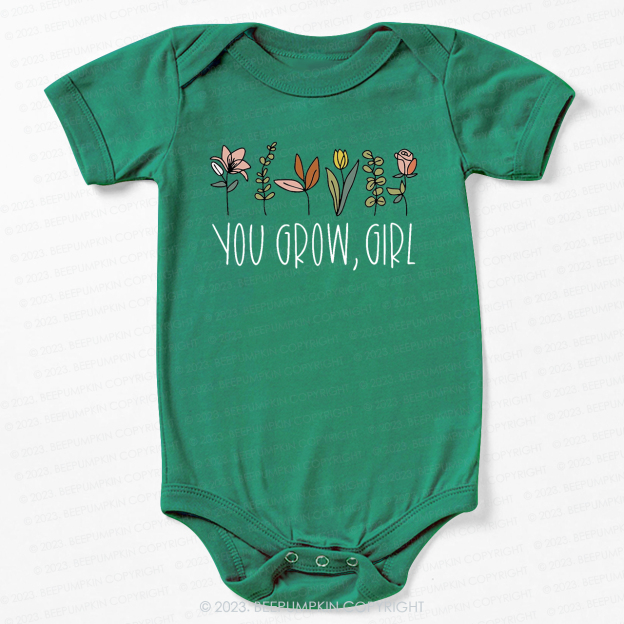 You Grow Girl Unique Bodysuit For Baby