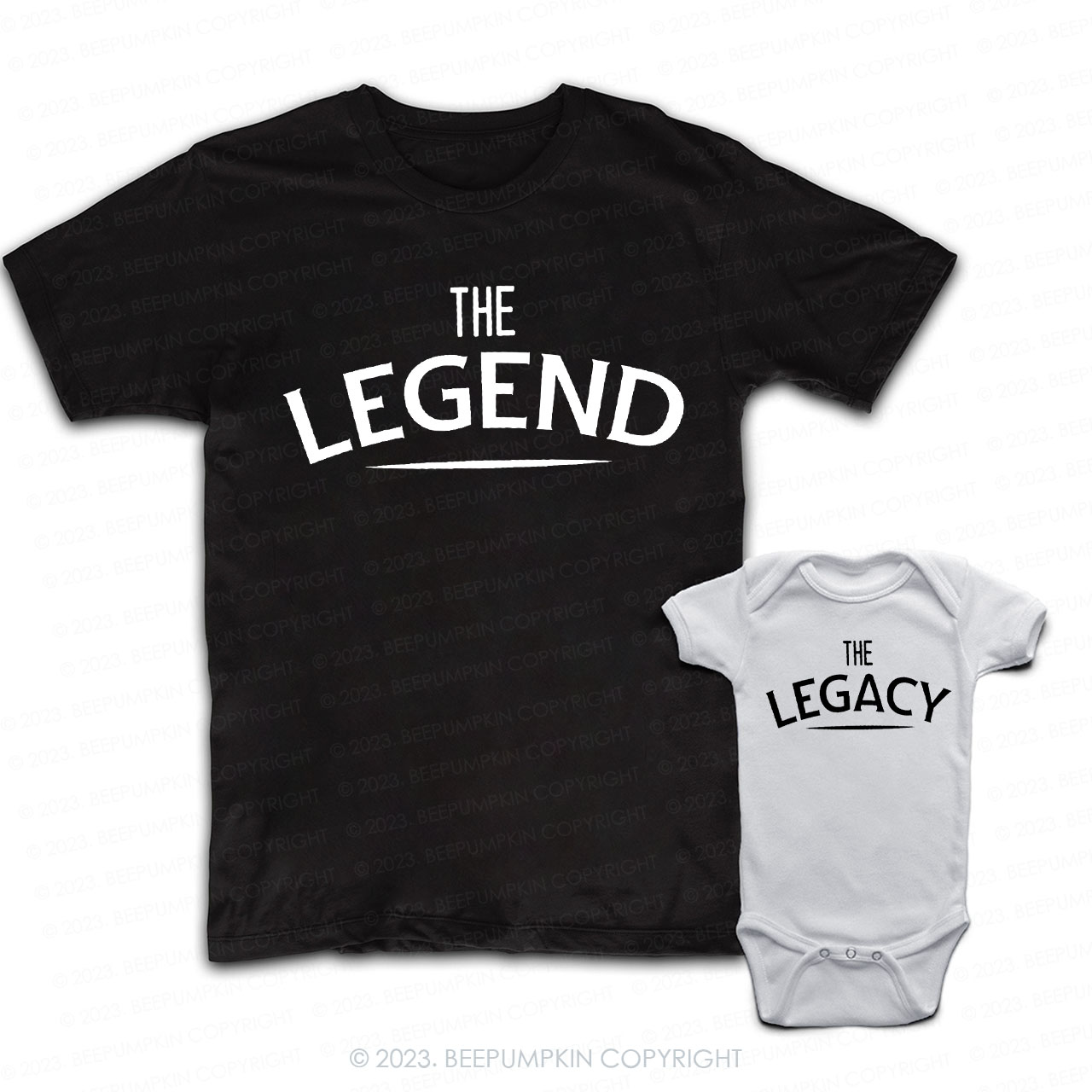 The Legend Legacy Gift Shirts For Dad&Me