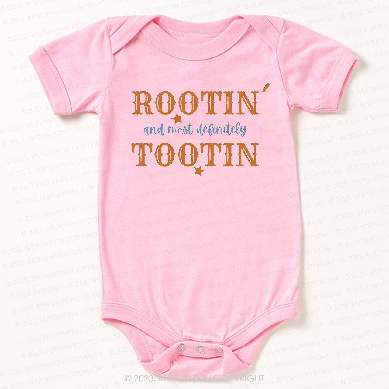 Rootin And Most Definitely Tootin Bodysuit For Baby