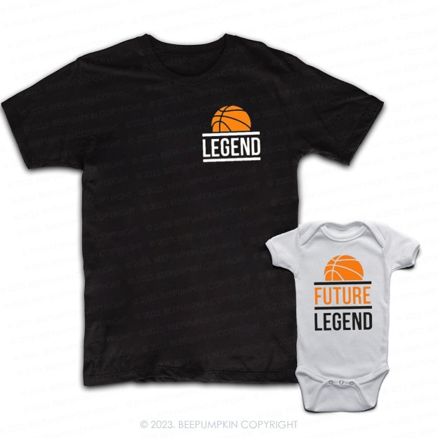 Legend & Future Legend Matching T-Shirts For Dad&Me