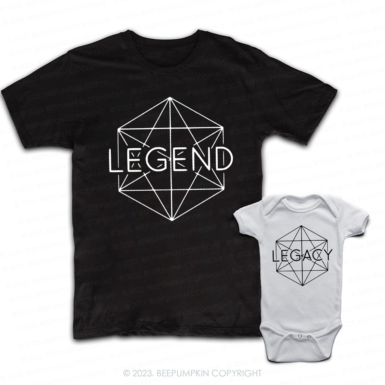 Gift For Him Gifts For Dad Legend and Legacy Matching Shirts