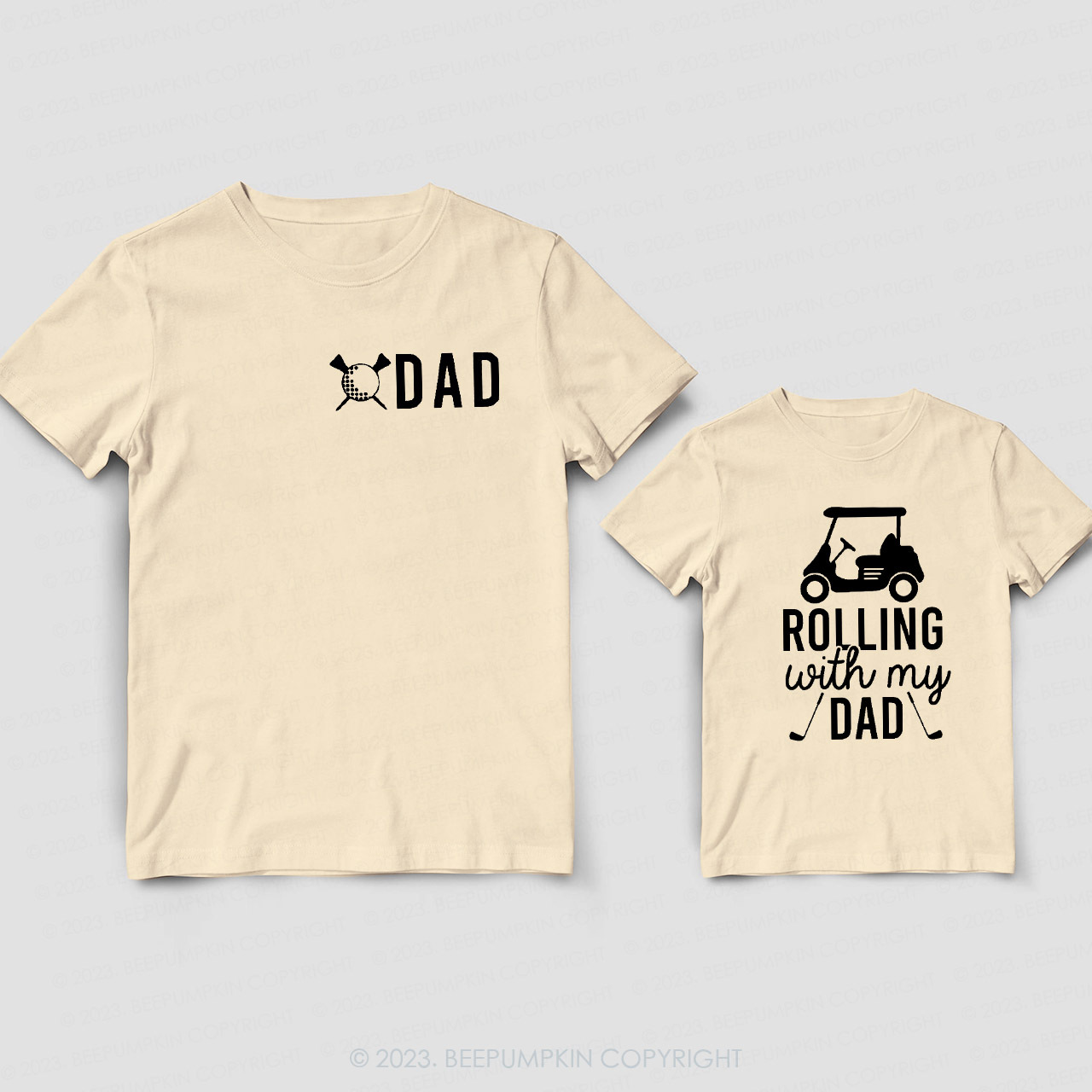 Dad & Me Matching T-Shirts �CDad & Rolling With My Dad