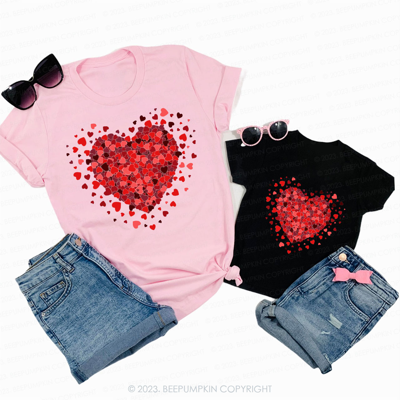Love Puzzle Matching Valentine??s Shirts