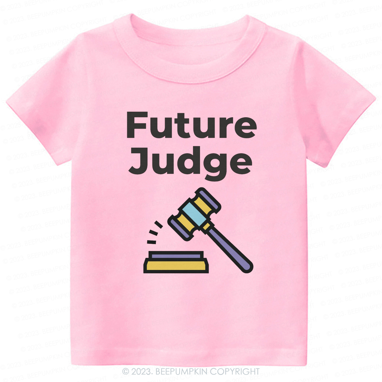 Funny Baby Future Judge  -Toddler Tees