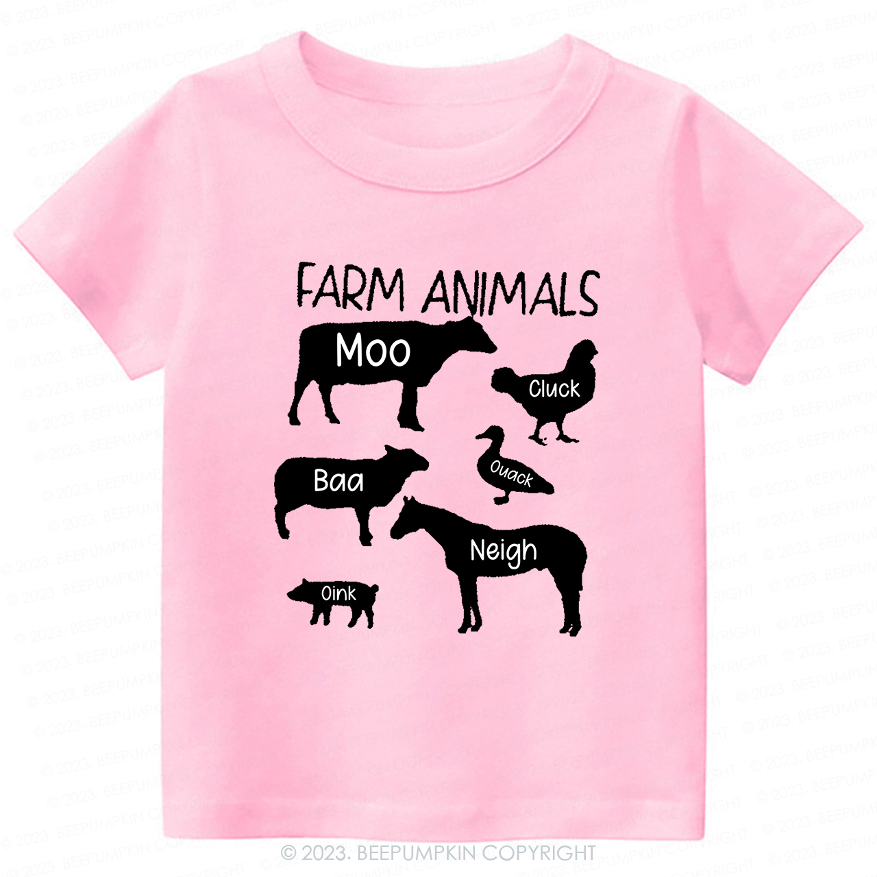 Funny Farm Animal Sounds -Toddler Tees