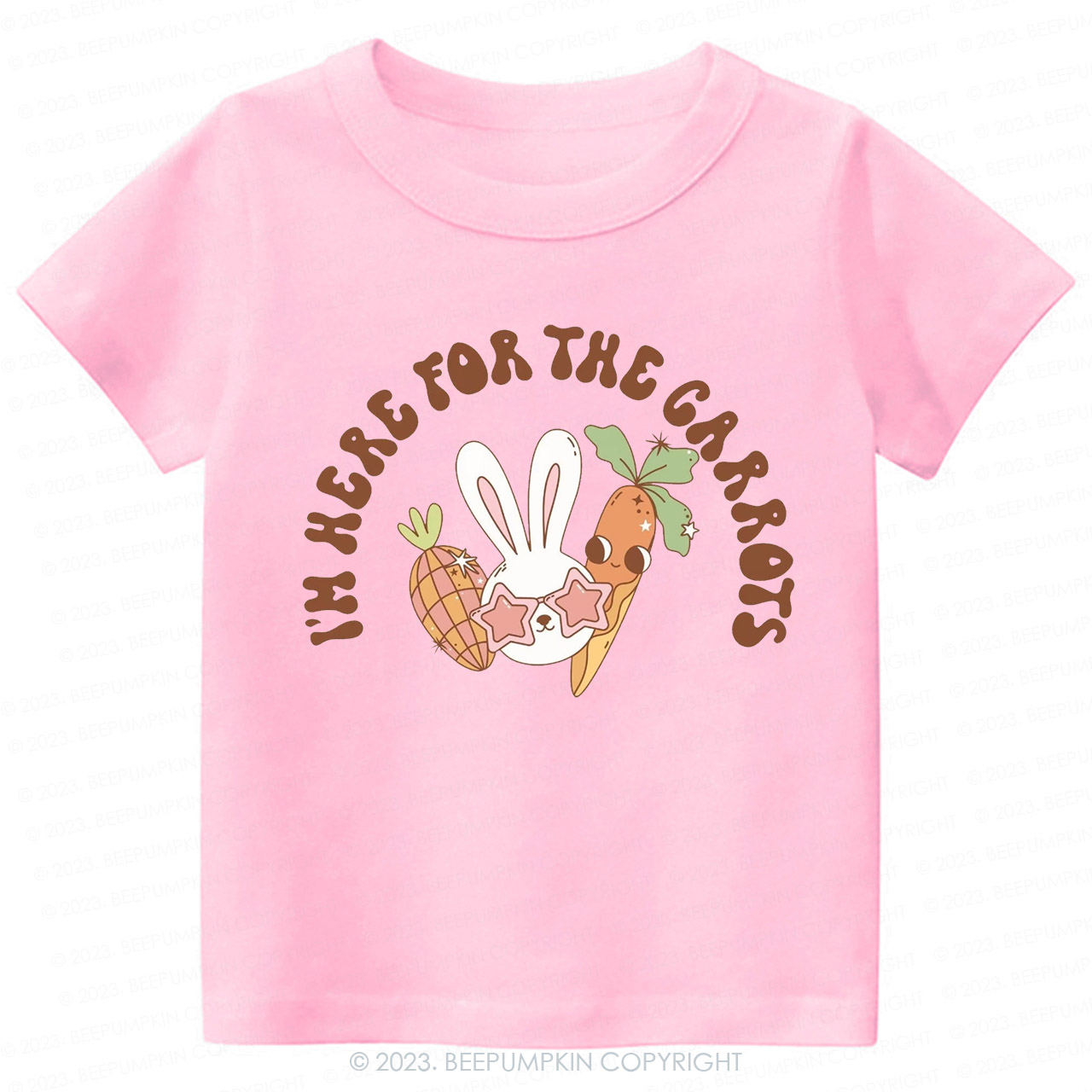 I'm Here For The Carrots Easter Bunny -Toddler Tees