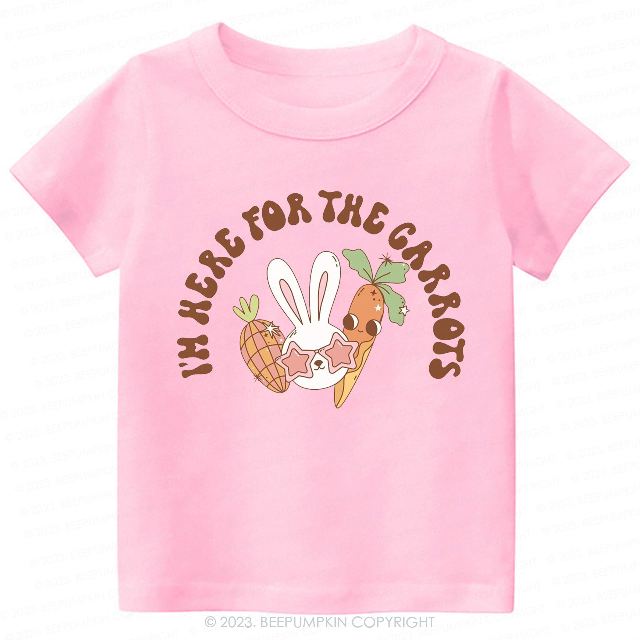 I'm Here For The Carrots Easter Bunny -Toddler Tees