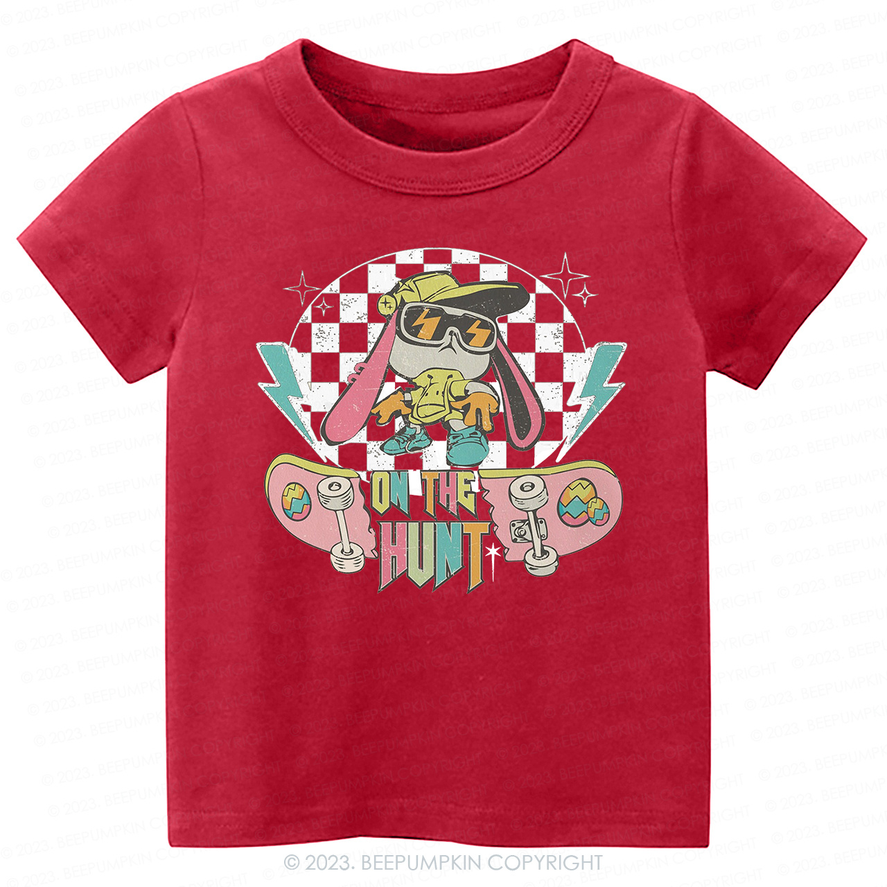 On The Hunt Kids Retro -Toddler Tees