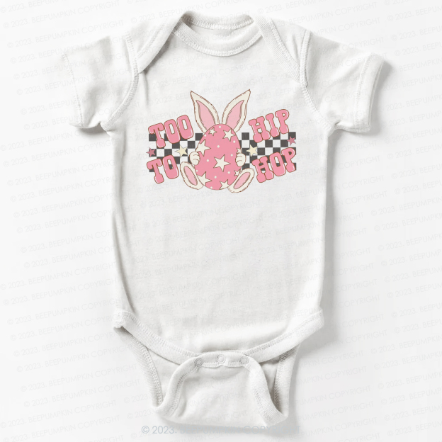 Too Hip To Hop Pink Bodysuit For Baby