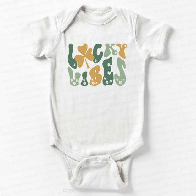 Lucky Vibes Easter Bodysuit For Baby