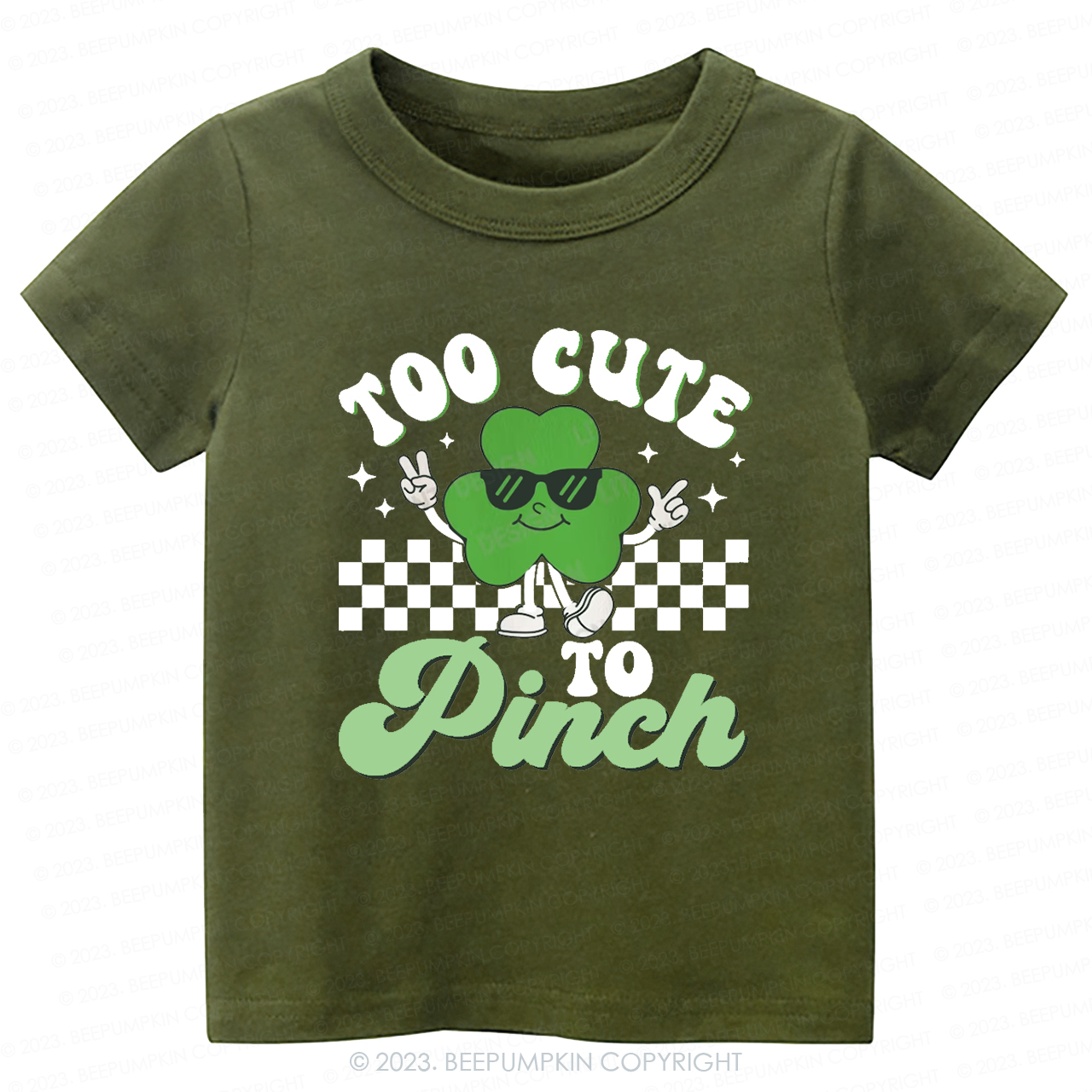 Too Cute To Pinch St.Patricks Day-Toddler&Kids Tees