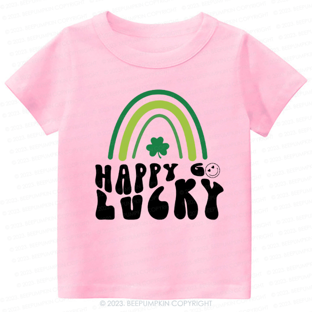 Happy Go lucky St.Patricks Day -Toddler Tees