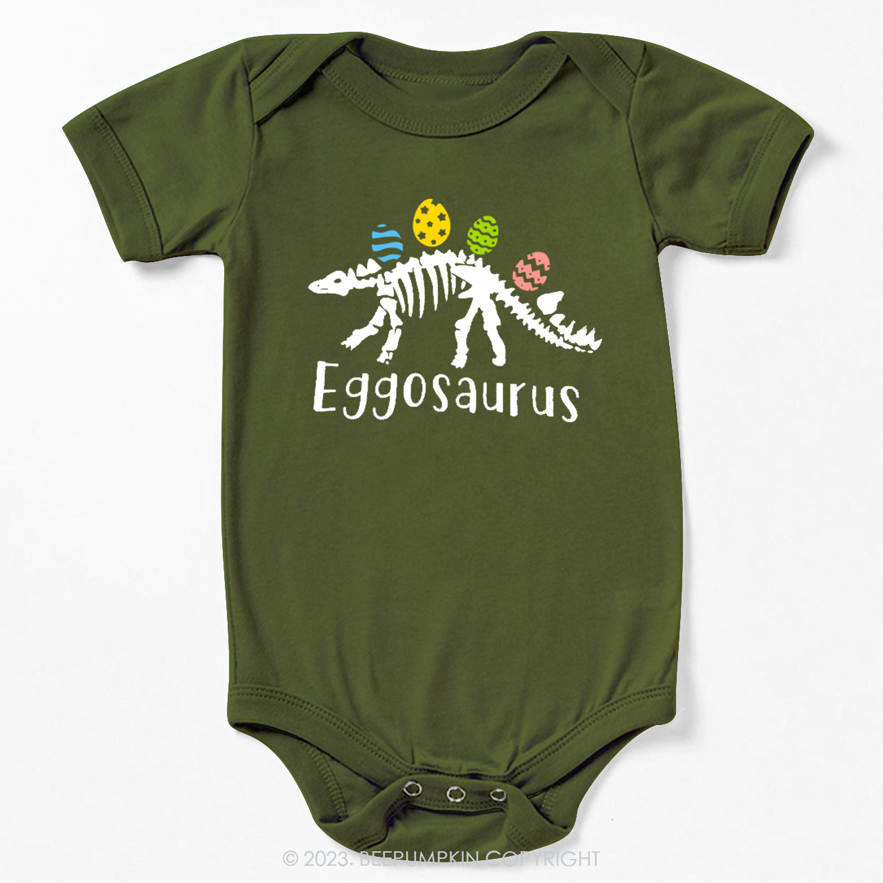 Dinosaur And Egg Easter Bodysuit For Baby