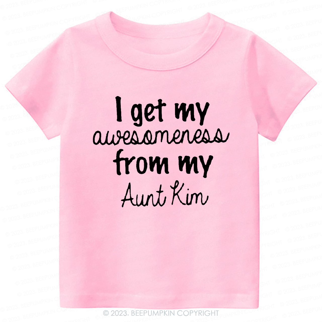 I Get My Awesomeness From My Aunt-Toddler Tees