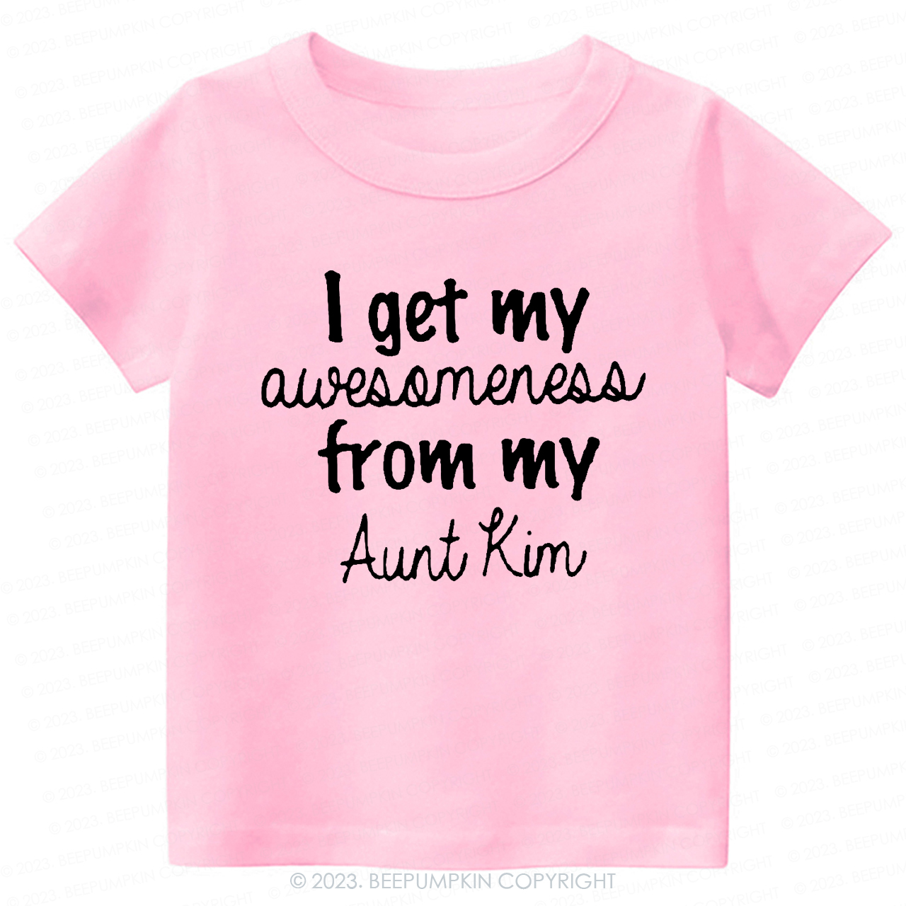 I Get My Awesomeness From My Aunt-Toddler Tees