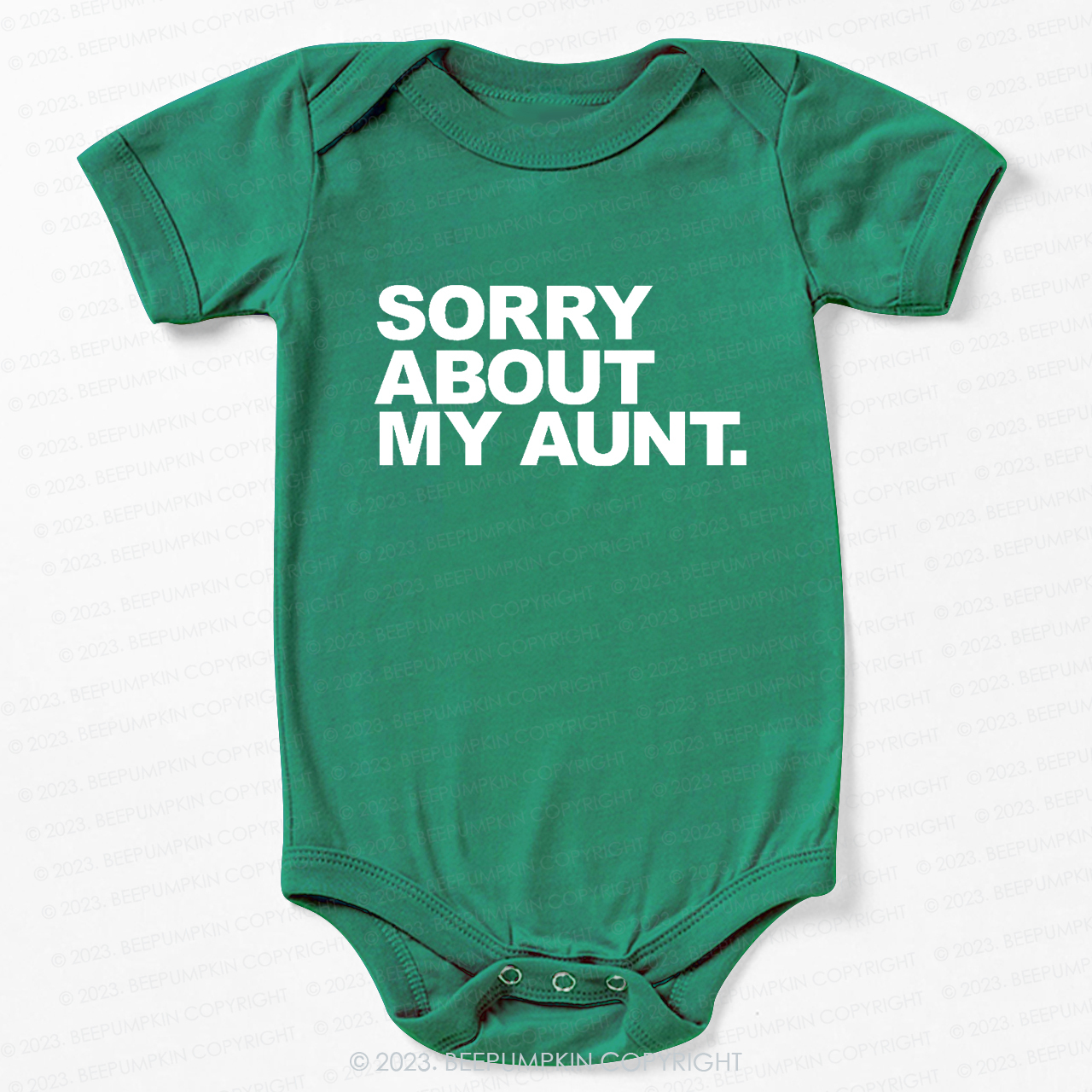 Sorry About My Aunt Bodysuit For Baby