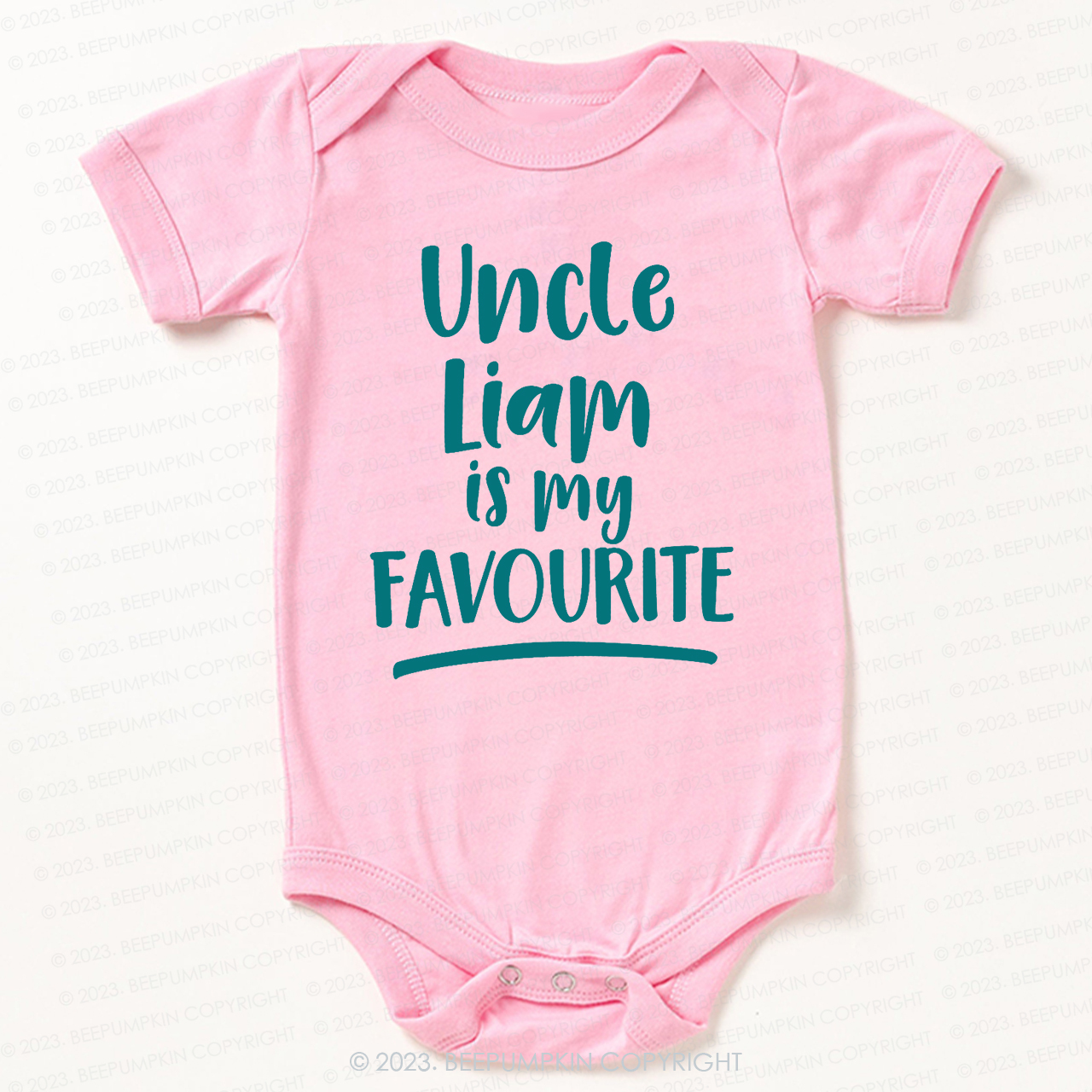 My Uncle Is My Favourite Bodysuit For Baby