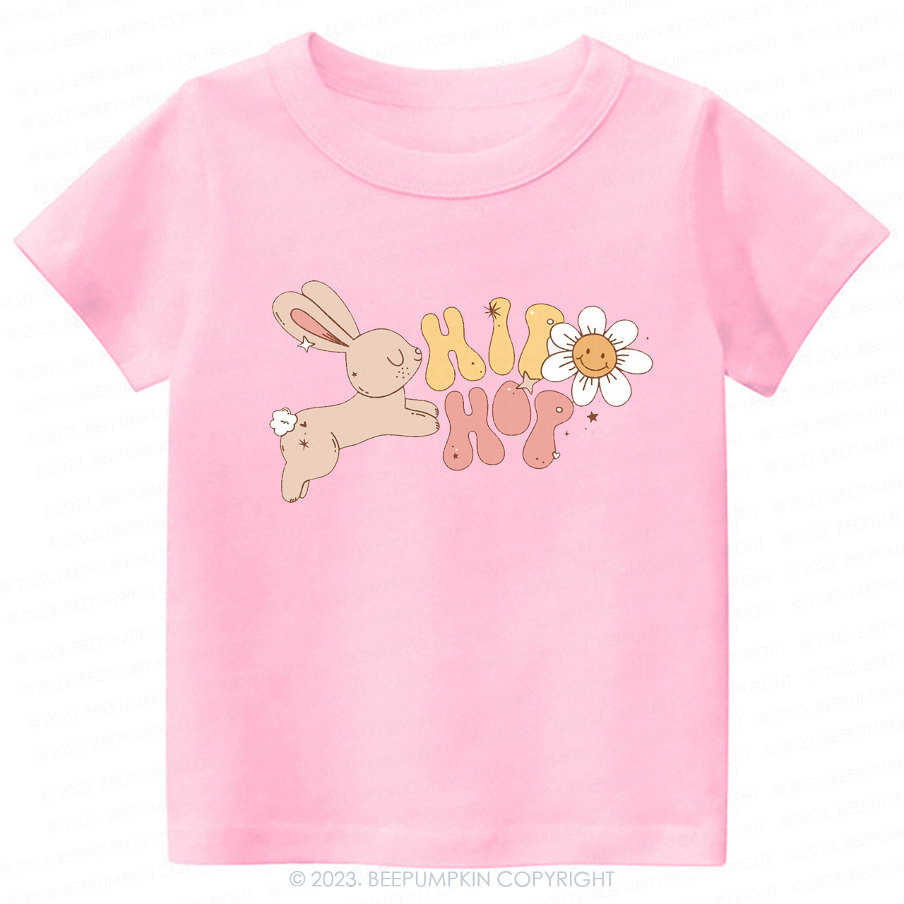 Groovy Easter Hip Hop Bunny -Toddler Tees