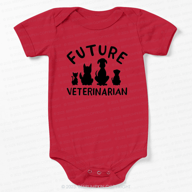 Future Veterinarian Dog Lover Bodysuit For Baby
