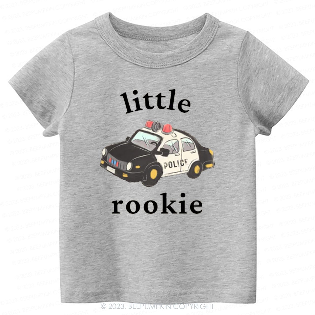 Little Rookie Police Car -Toddler Tees