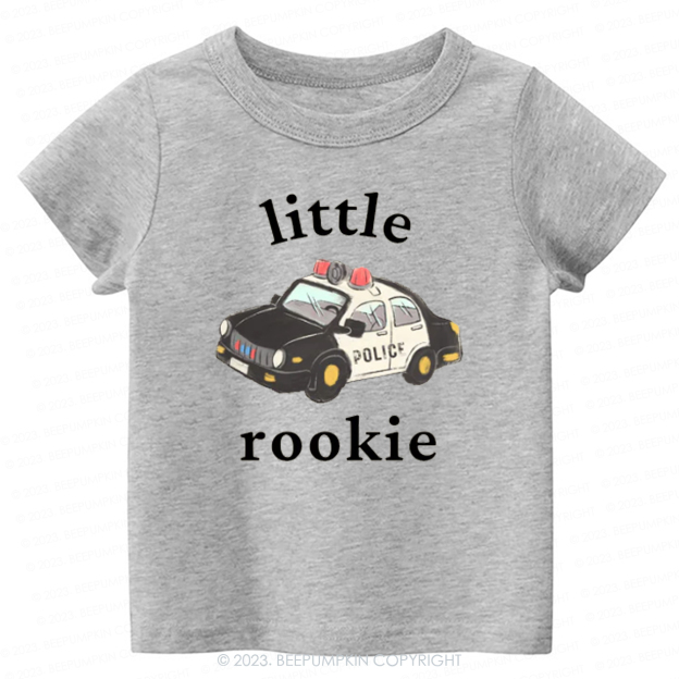 Little Rookie Police Car -Toddler Tees