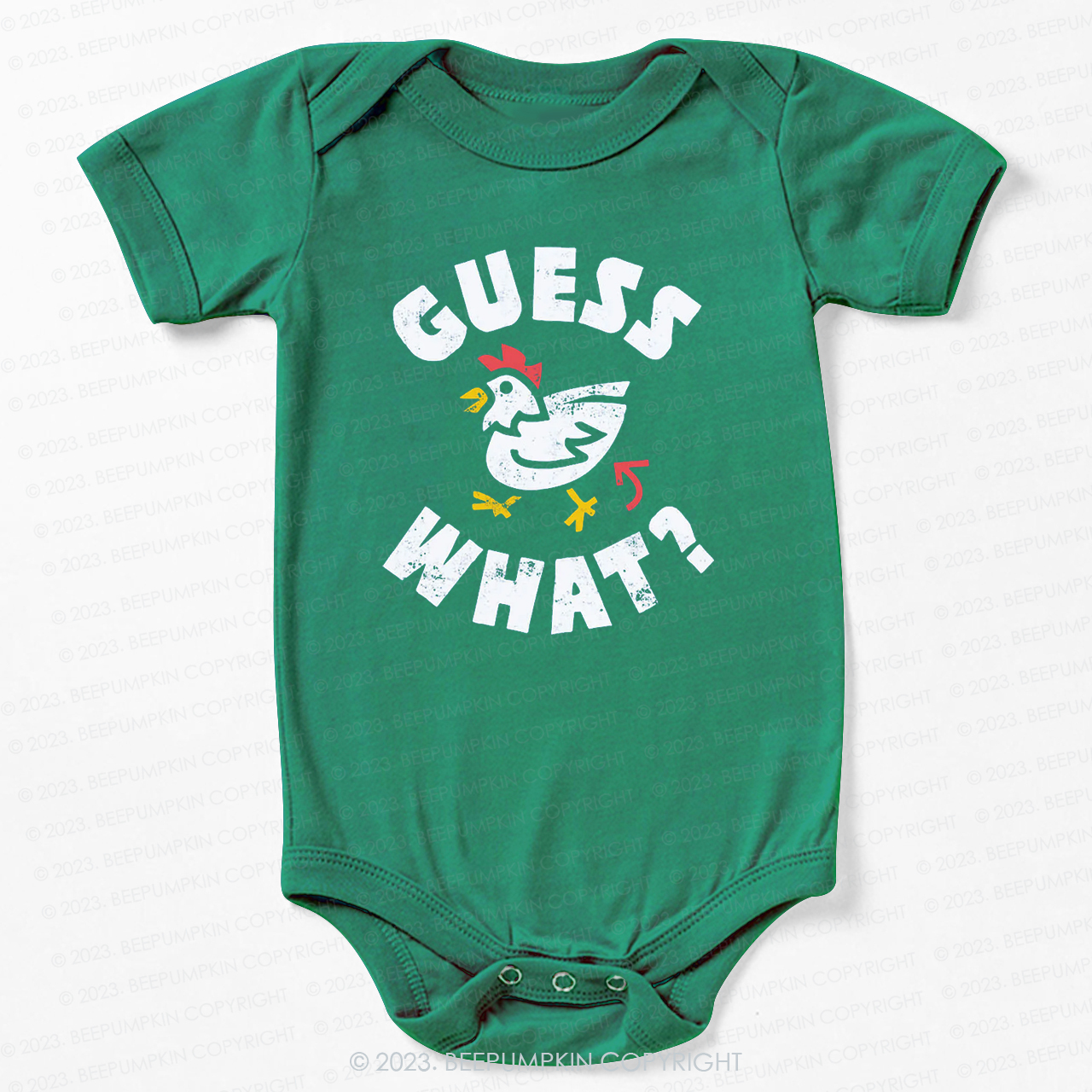 Guess What Chicken Butt Funny Hip For Baby
