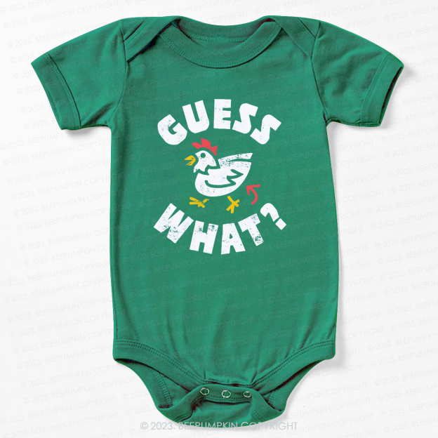Guess What Chicken Butt Funny Hip For Baby