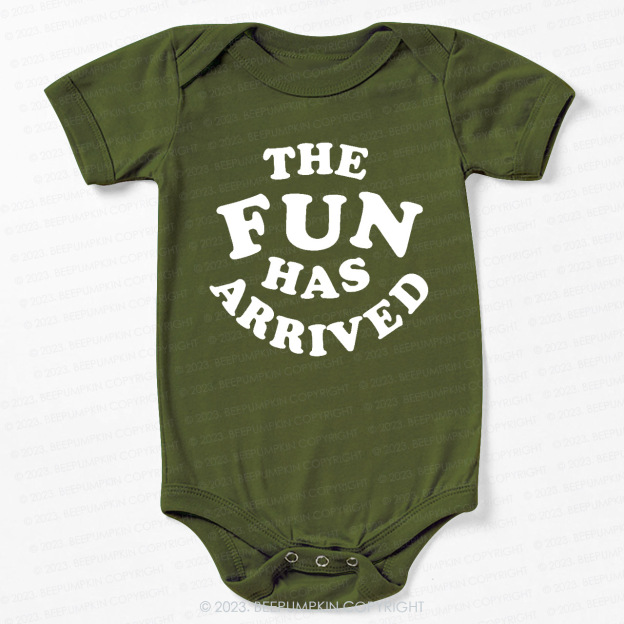 The Fun Has Arrived Bodysuit For Baby