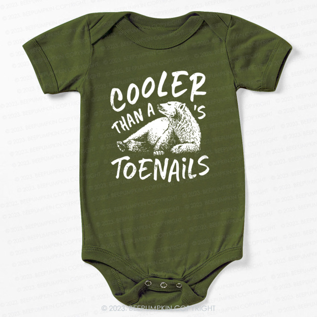 Polar Bear's Toenails Bodysuit For Baby