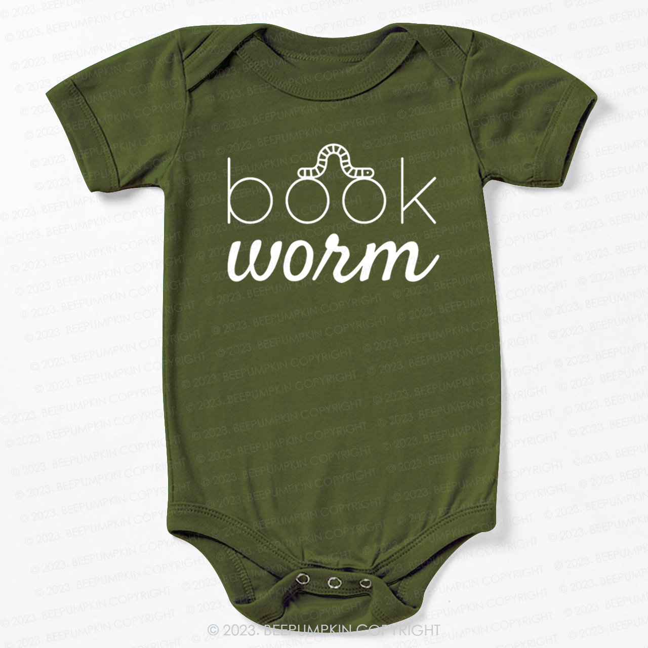 Bookworm Who Like To Read Bodysuit For Baby