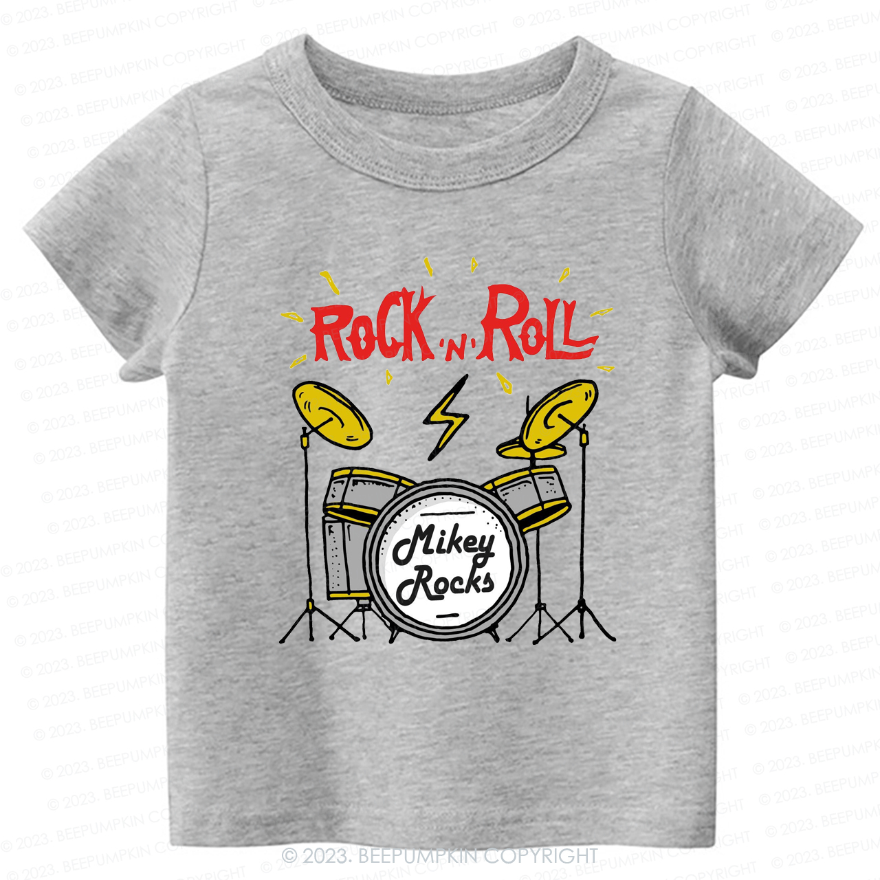 Rock 'n' Roll Future Music Rock Star Kids Shirt