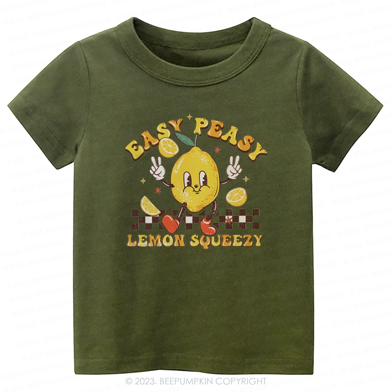 Easy Peasy Lemon Squeezy Kids Shirt