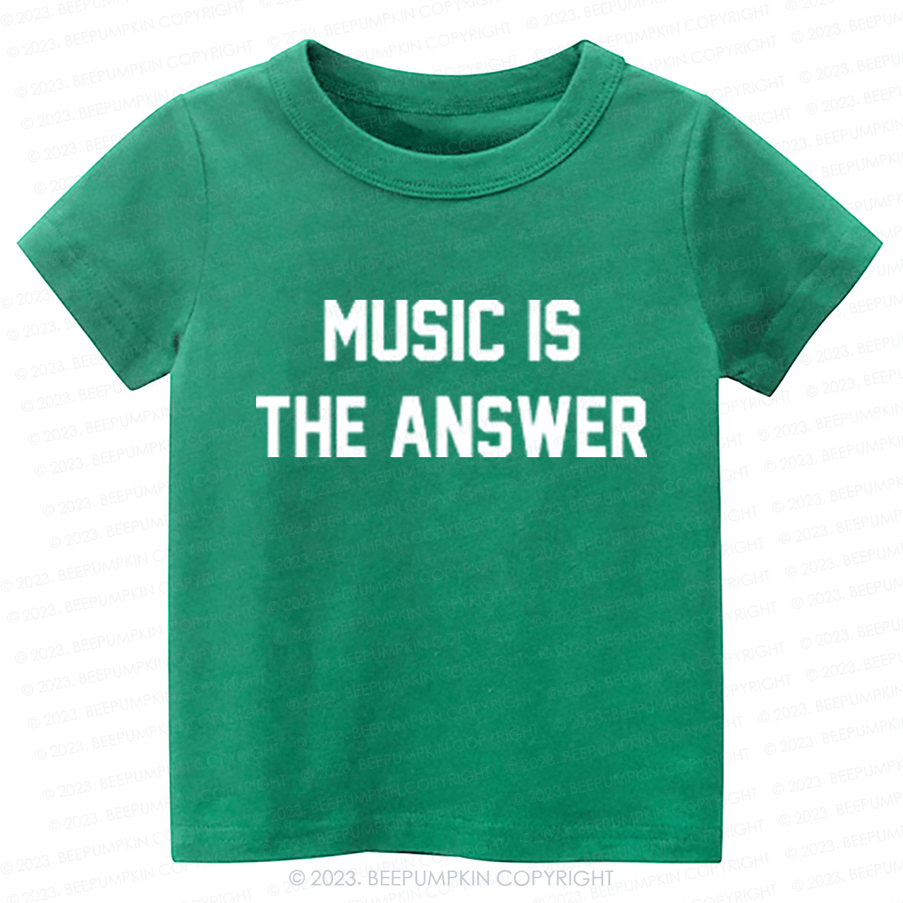 Music Is The Answer Kids Shirt