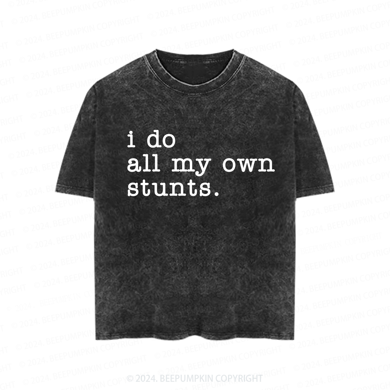 I Do All My Own Stunts Toddler&Kids Washed Tees    