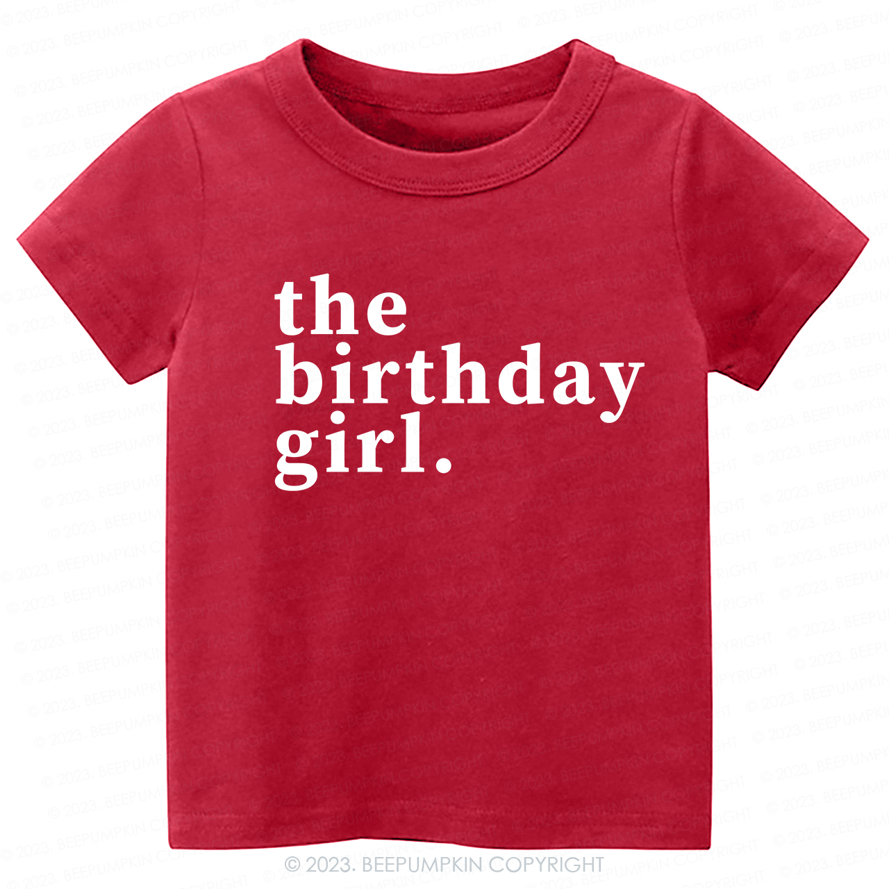 The Birthday Girl Kids Shirt