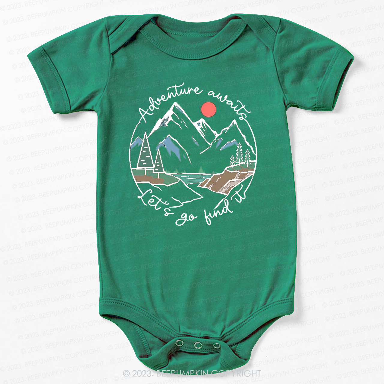 Adventure Awaits Let's Go Find It Bodysuit For Baby