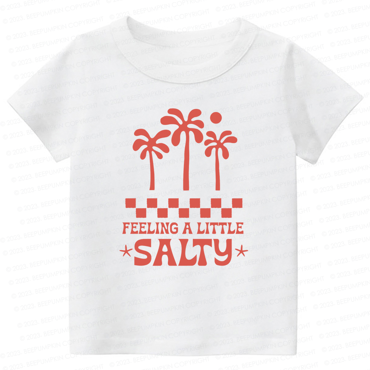  Feeling A Little Salty Kids Shirt