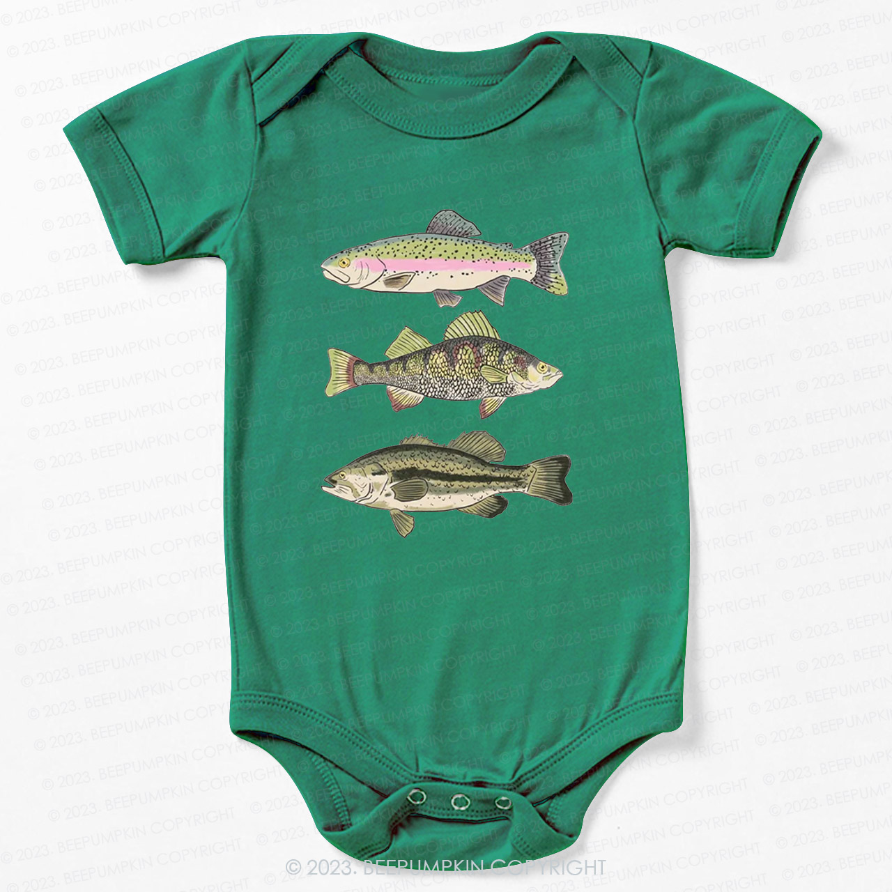 Summer Fishing Top Bodysuit For Baby
