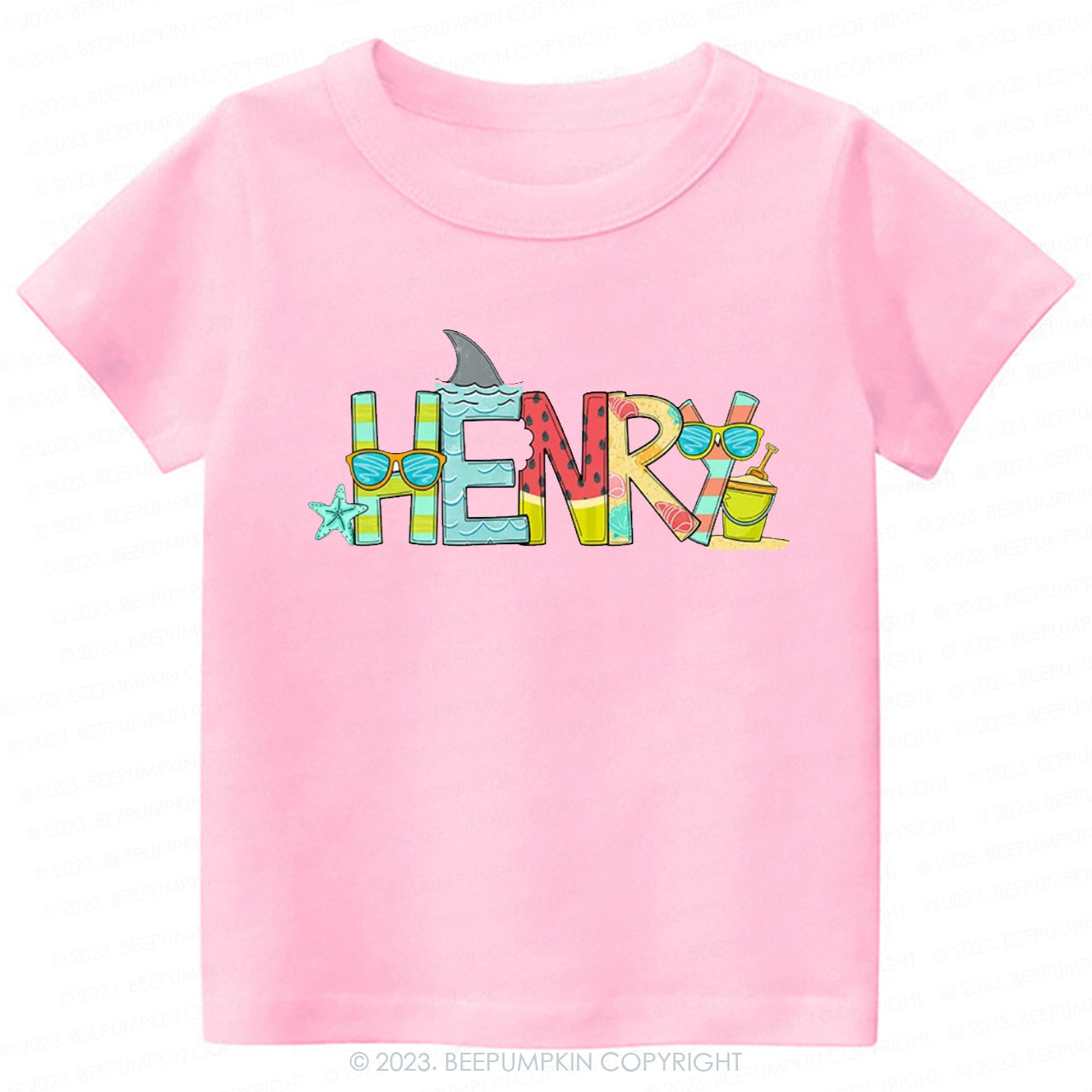 Personalized Summer Kids Shirt