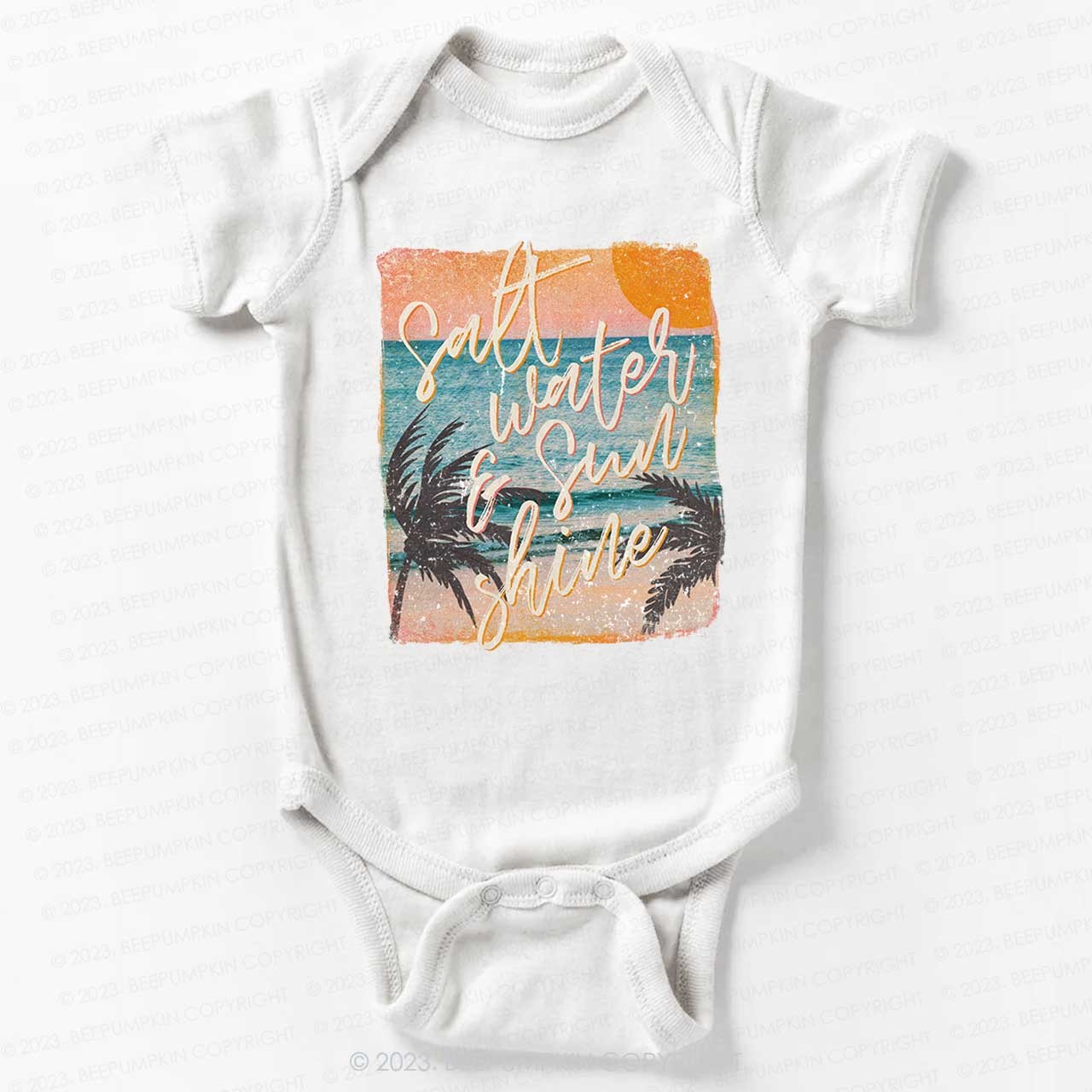 Salt Water And Sun-Kissed Bodysuit For Baby