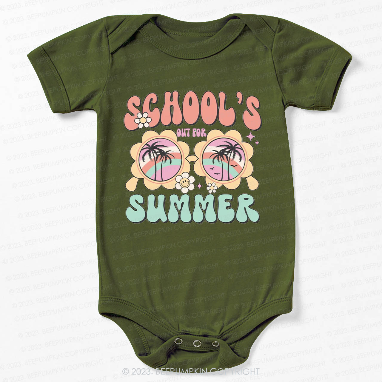 Schools Out For Summer Bodysuit For Baby