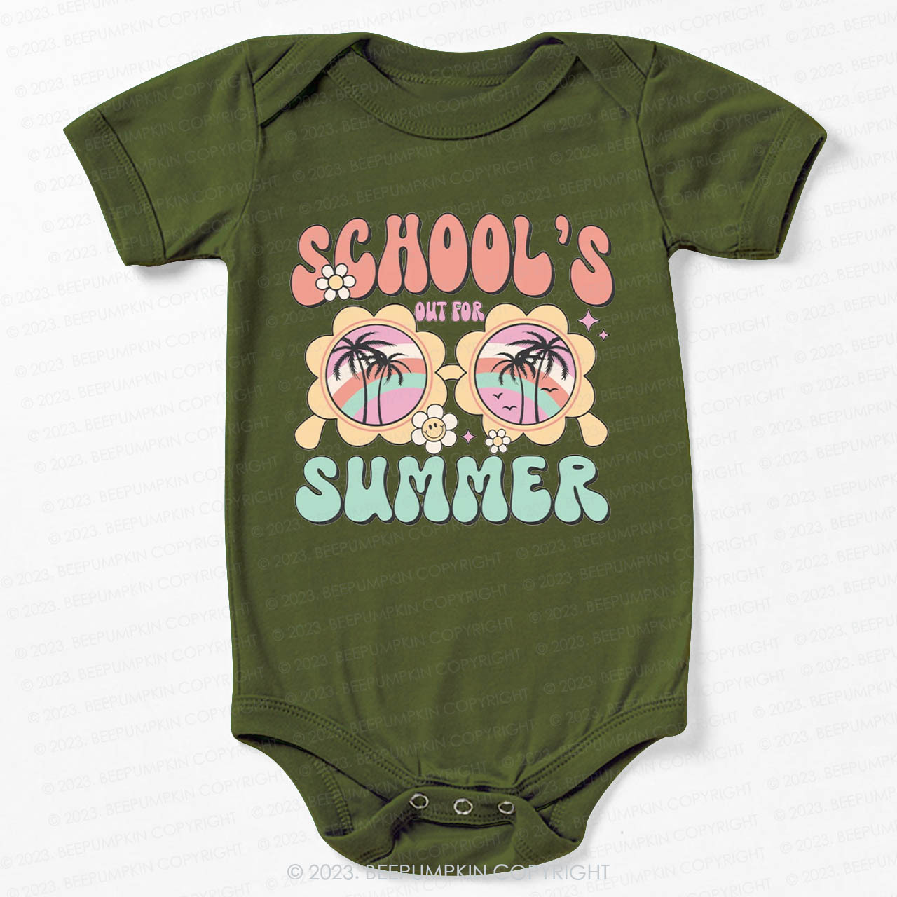 Schools Out For Summer Bodysuit For Baby