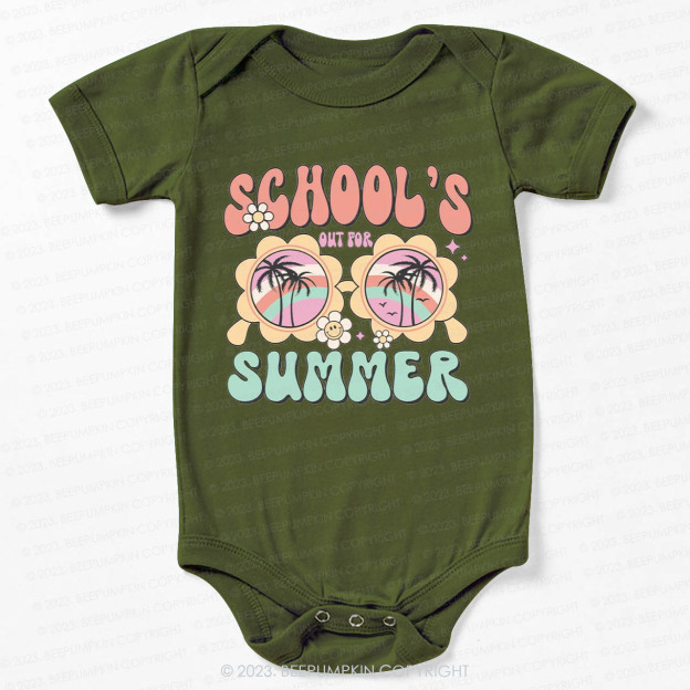 Schools Out For Summer Bodysuit For Baby