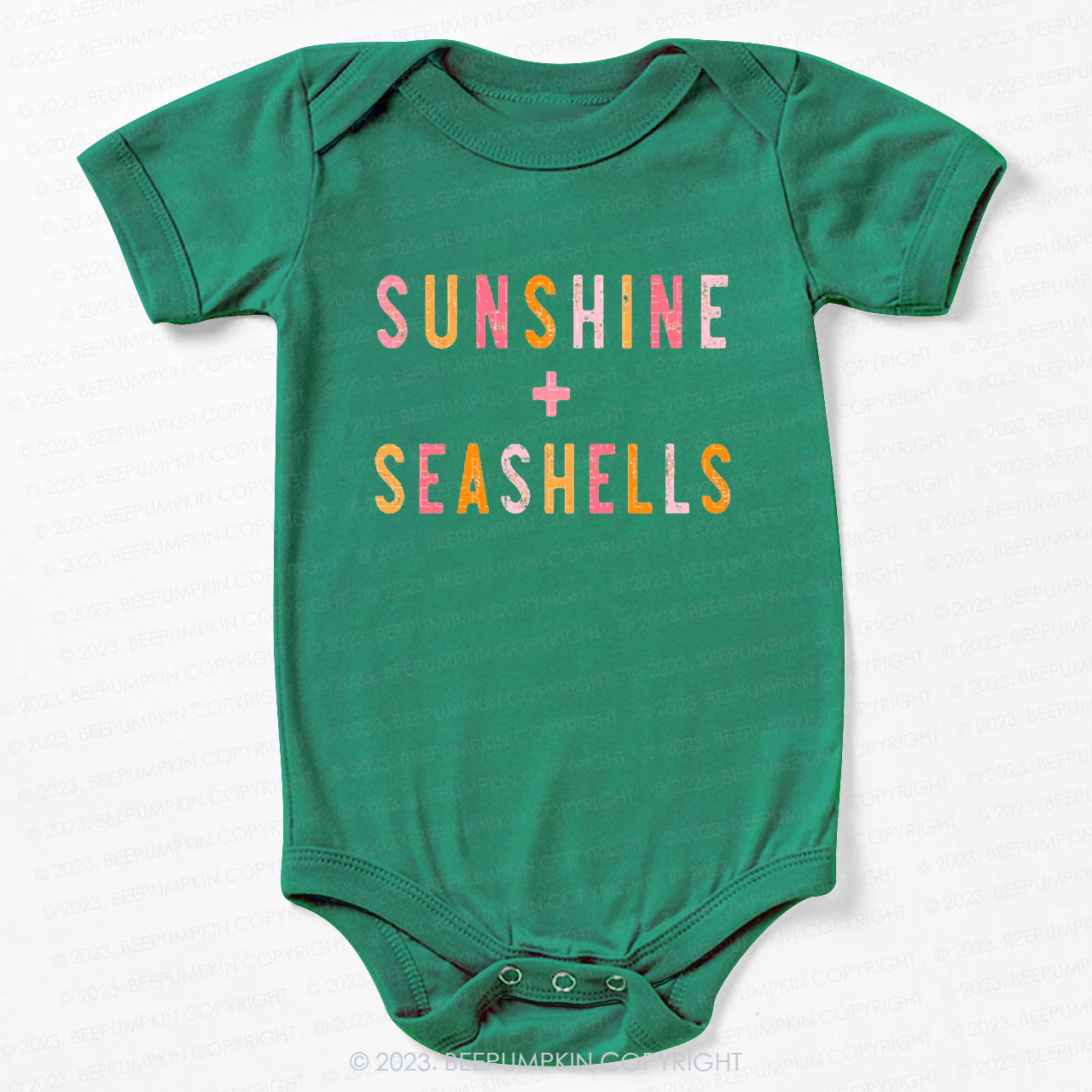 Sunshine And Seashells Bodysuit For Baby