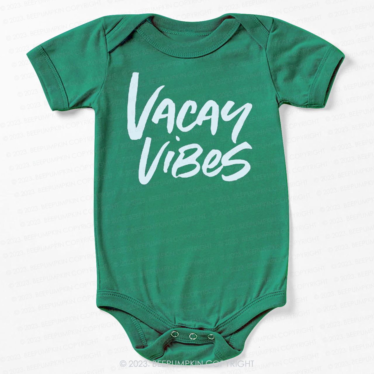 Vacay Vibes Neon Bodysuit For Baby