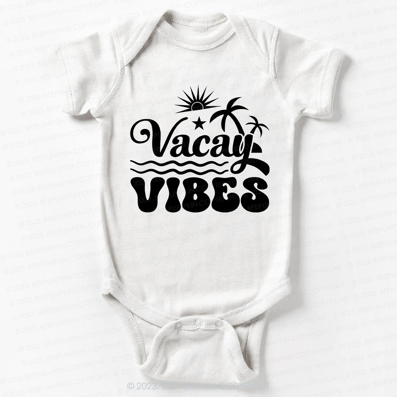 Summer Vacation Vacay Vibes Bodysuit For Baby 